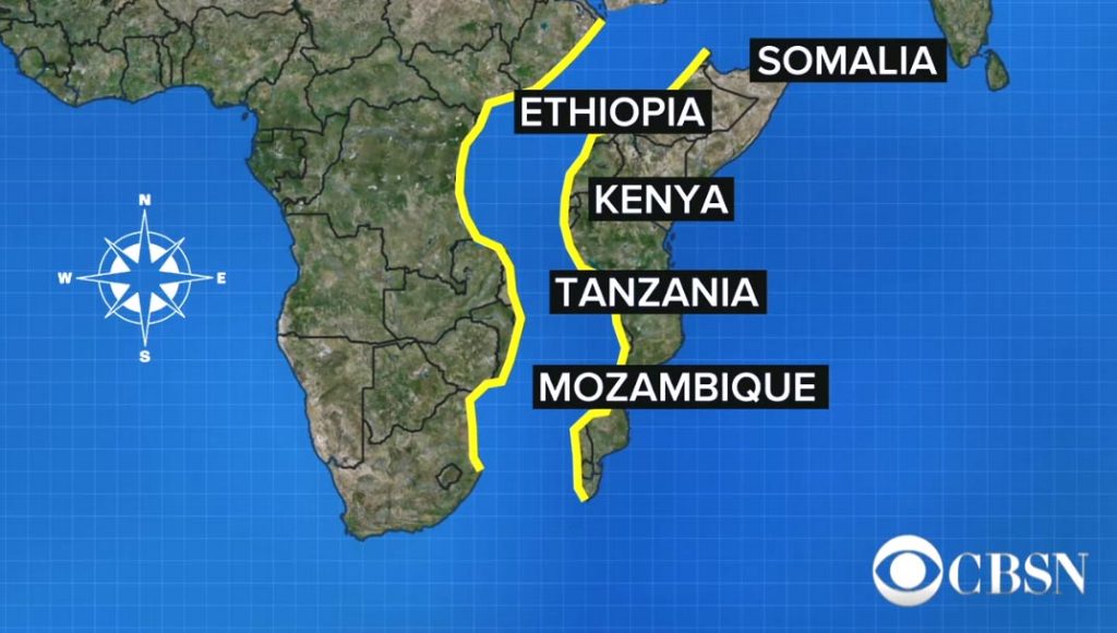 Do cracks in the ground in Chimanimani prove seismic activity before