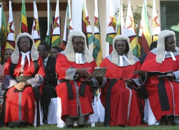 Image result for Zimbabwe judge wigs