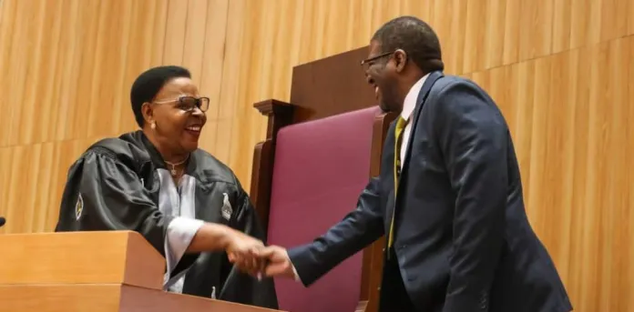 ‘We are still in control’, declares Tshabangu as he takes oath as senator 
