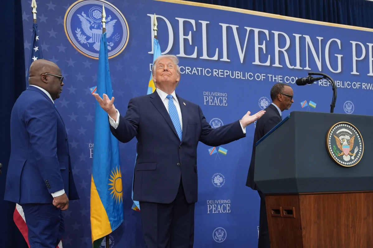 Trump praises DRC and Rwanda as they sign US-mediated peace deal - Zimbabwe News Now